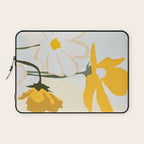 yellow flowers Laptop Sleeve Gallery Image 1