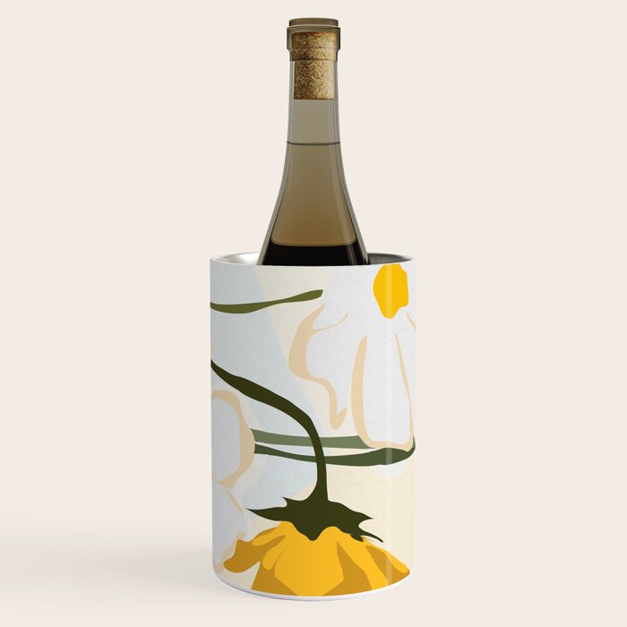 yellow flowers Wine Chiller Gallery Image 2