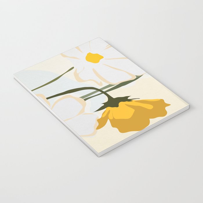 yellow flowers Notebook Gallery Image 3