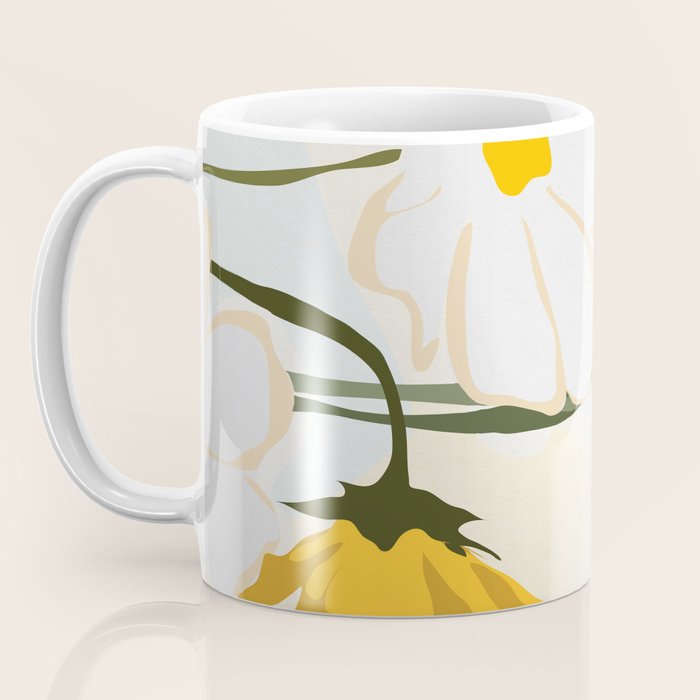 yellow flowers Coffee Mug Gallery Image 3