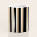 Classic Stripes VII - Neutral Vintage Coffee Mug Gallery Image 4