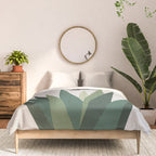 Cat and Plant 43: Nameowste Comforter Gallery Image 3