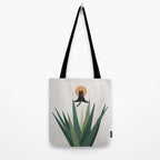 Cat and Plant 43: Nameowste Tote Bag Gallery Image 2