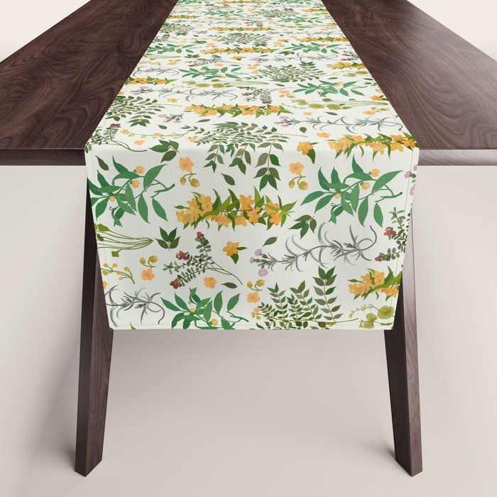 Vintage Wildflowers / Cozy Botanicals Table Runner Gallery Image 1