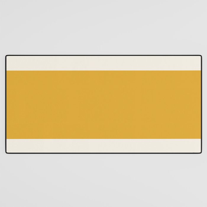 Dual (Yellow Cream) Desk Mat Gallery Image 3