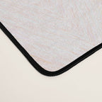 Blush pink orange watercolor hand painted ombre ikat Desk Mat Gallery Image 4