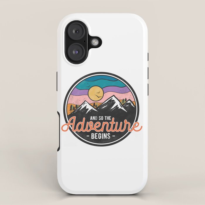 And So The Adventure Begins iPhone Case Gallery Image 1
