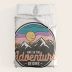 And So The Adventure Begins Duvet Cover Gallery Image 6