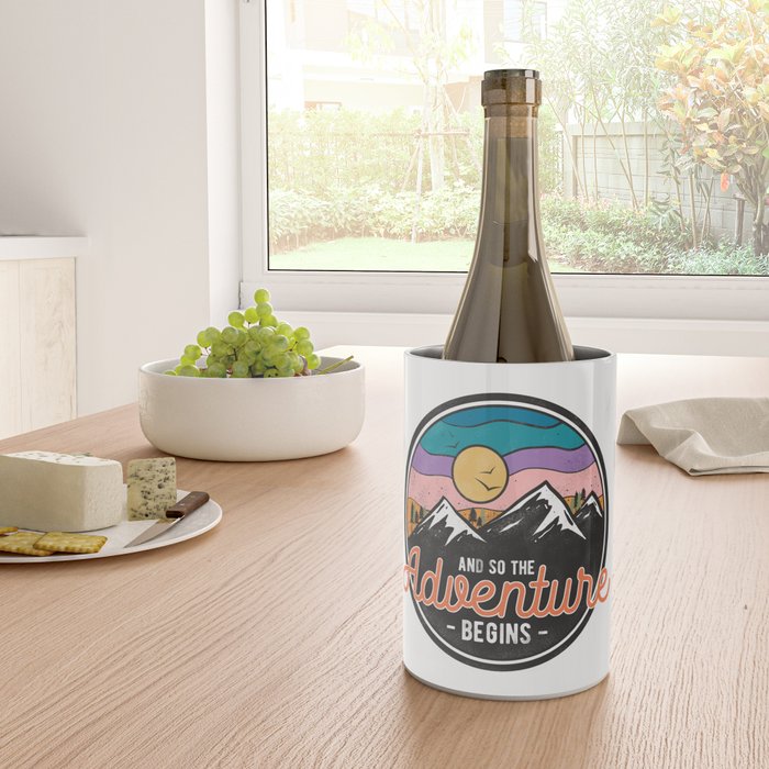 And So The Adventure Begins Wine Chiller Gallery Image 4
