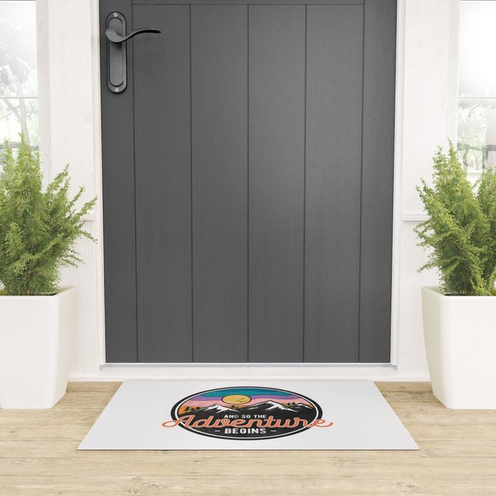 And So The Adventure Begins Welcome Mat Gallery Image 3