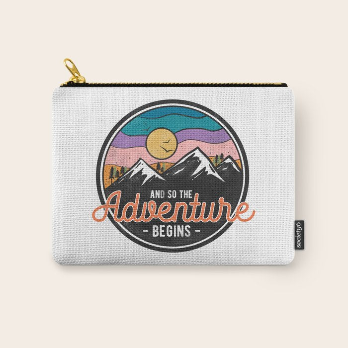 And So The Adventure Begins Carry All Pouch Gallery Image 1