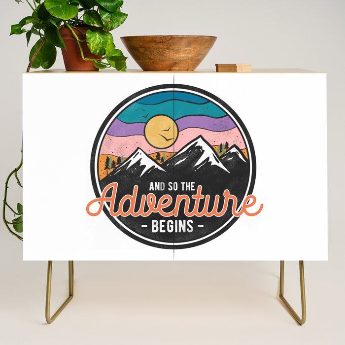 And So The Adventure Begins Credenza Gallery Image 1