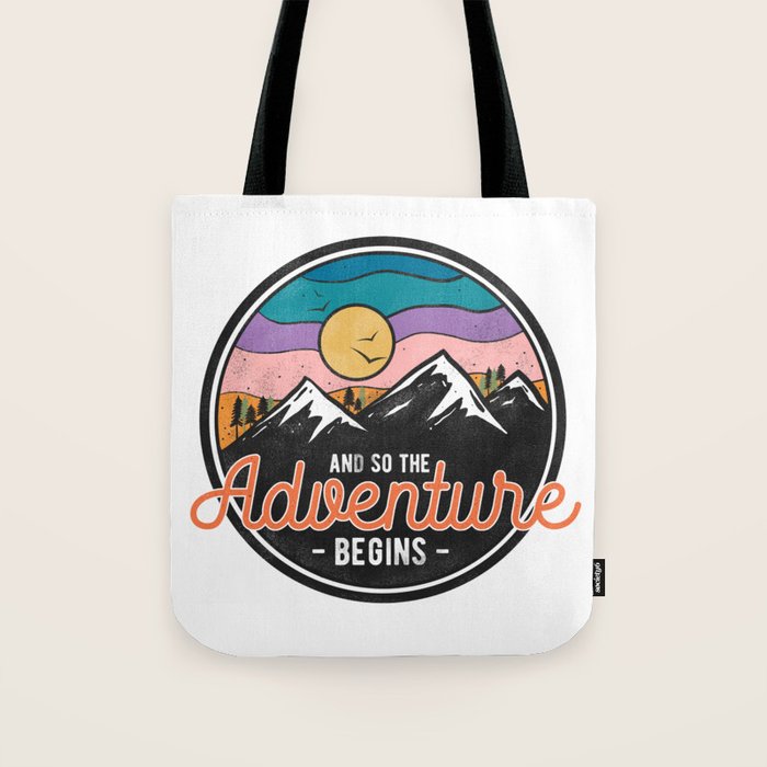 And So The Adventure Begins Tote Bag Gallery Image 1