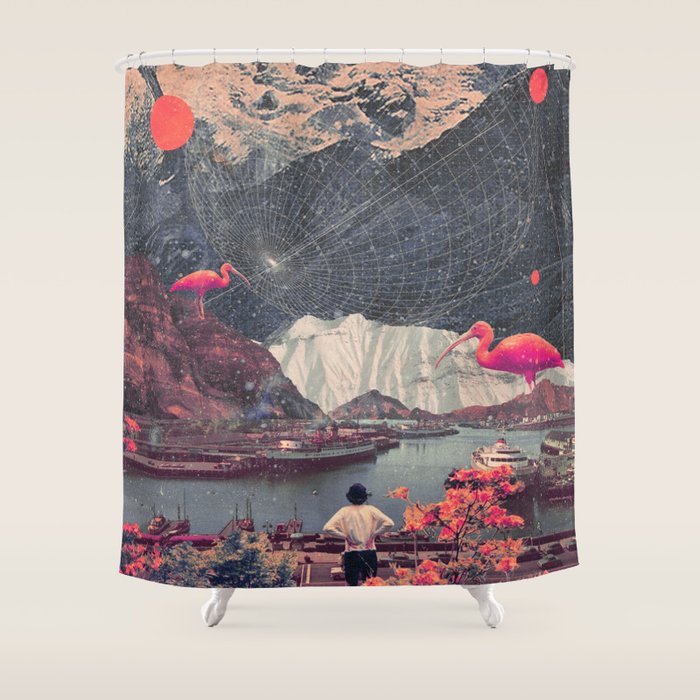 My Choices left me Alone Shower Curtain Gallery Image 1