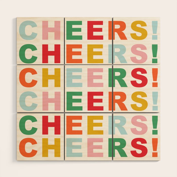 Cheers! Wood Wall Art Gallery Image 1