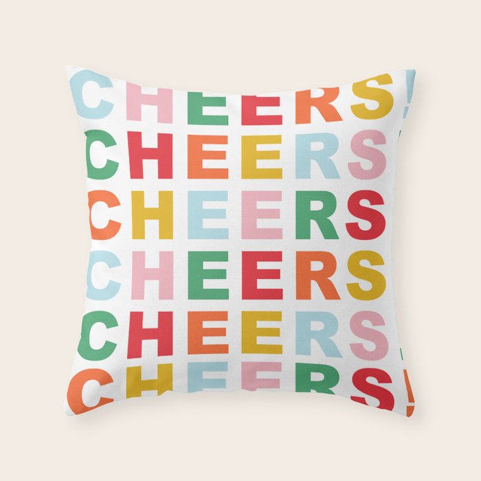 Cheers! Throw Pillow Gallery Image 6