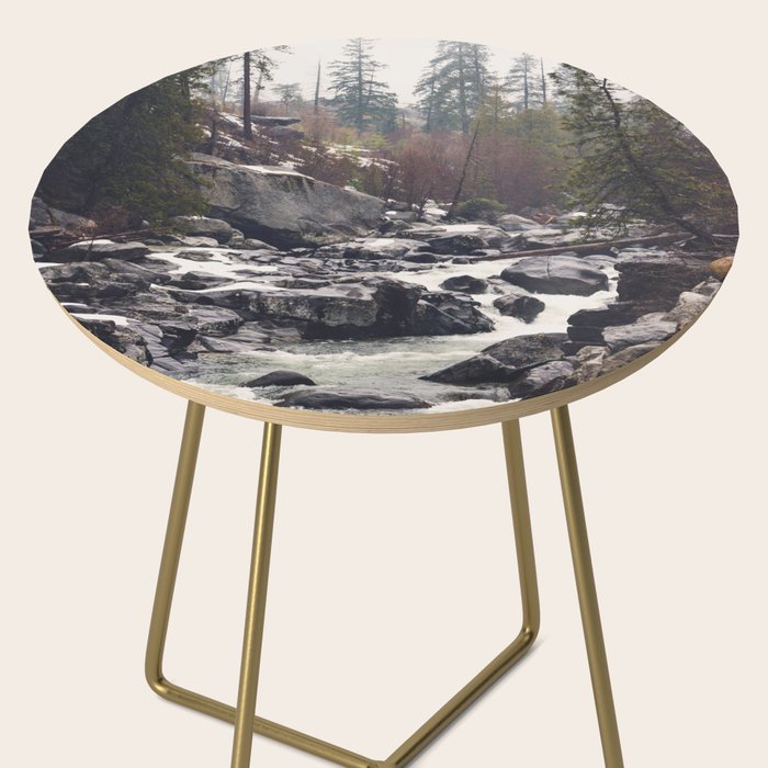 Morning Mountain Escape - Nature Photography Side Table Gallery Image 2