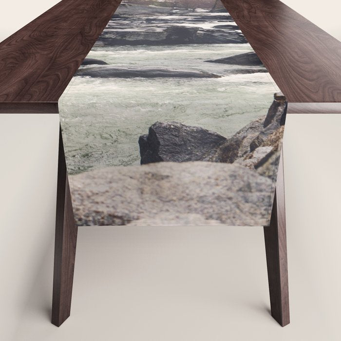 Morning Mountain Escape - Nature Photography Table Runner Gallery Image 1