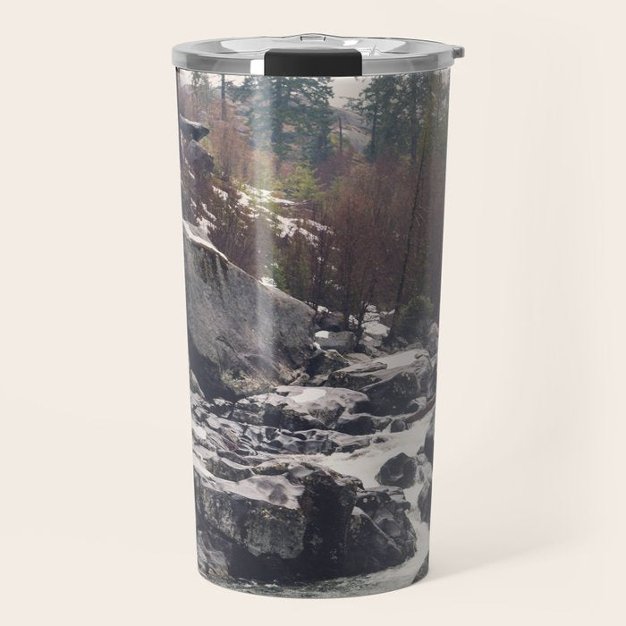 Morning Mountain Escape - Nature Photography Travel Mug Gallery Image 1