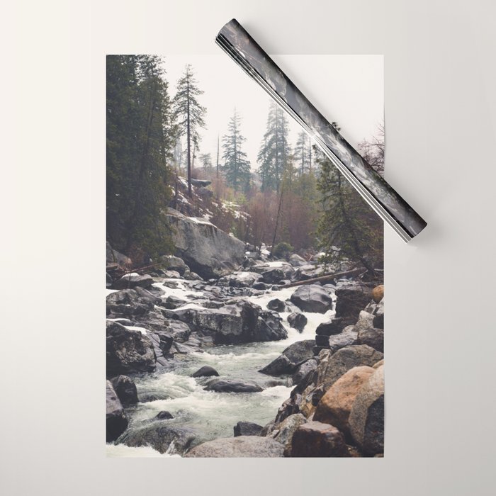 Morning Mountain Escape - Nature Photography Wrapping Paper Gallery Image 1