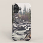Morning Mountain Escape - Nature Photography iPhone Case Gallery Image 1