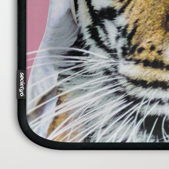 Tiger in a Towel Laptop Sleeve Gallery Image 3