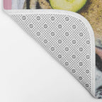 Tiger in a Towel Bath Mat Gallery Image 2