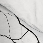 Georgia White Map Comforter Gallery Image 4