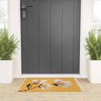 Golden Magnolia Blooms Welcome Mat Gallery Image 3