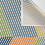 Linear Bauhaus Pattern 2 Wall Tapestry Gallery Image 3