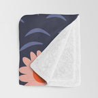 Flower mountain nature landscape art	 Throw Blanket Gallery Image 3