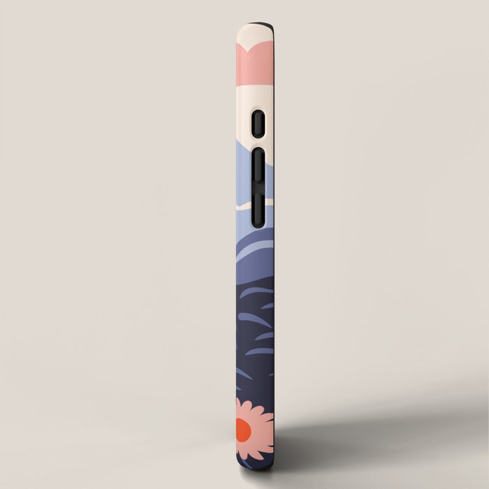 Flower mountain nature landscape art	 iPhone Case Gallery Image 2