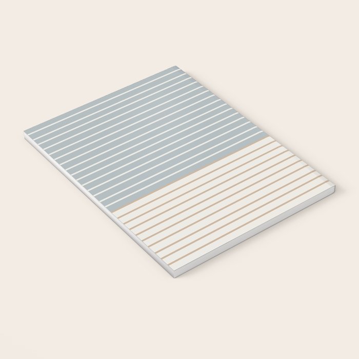 Color Block Line Abstract XVII Notebook Gallery Image 3