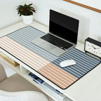 Color Block Line Abstract XVII Desk Mat Gallery Image 2