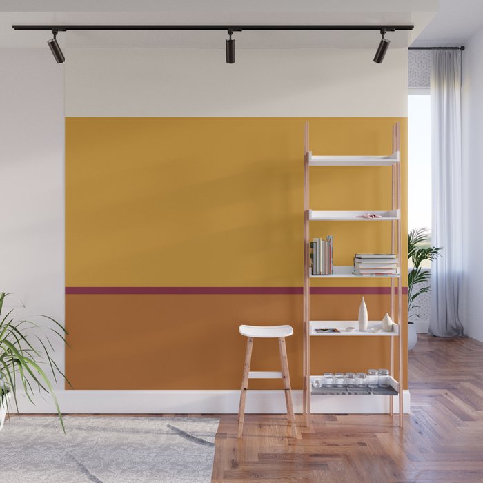 Contemporary Color Block XXI Wall Mural Gallery Image 1
