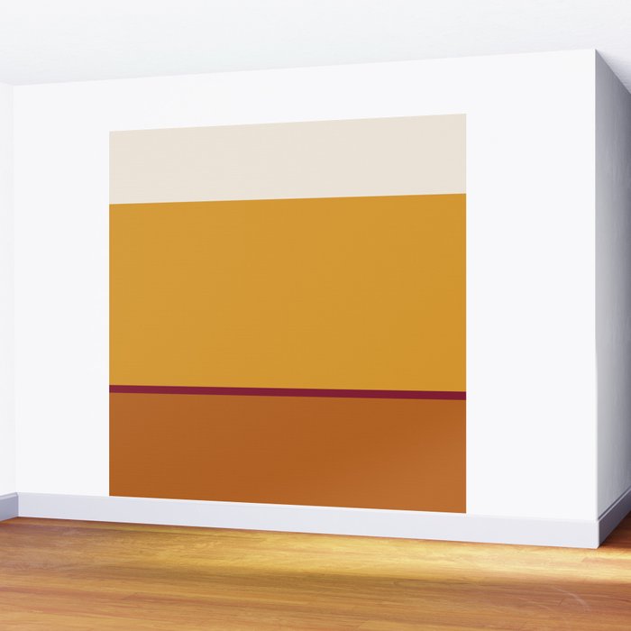 Contemporary Color Block XXI Wall Mural Gallery Image 2