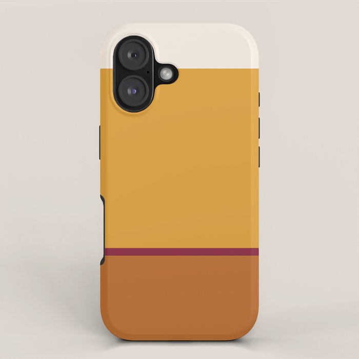 Contemporary Color Block XXI iPhone Case Gallery Image 1