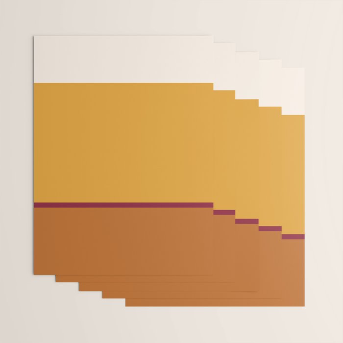 Contemporary Color Block XXI Wrapping Paper Gallery Image 3