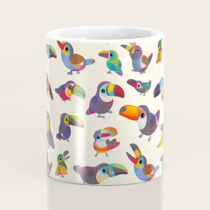 Toucan - pastel Coffee Mug Gallery Image 4