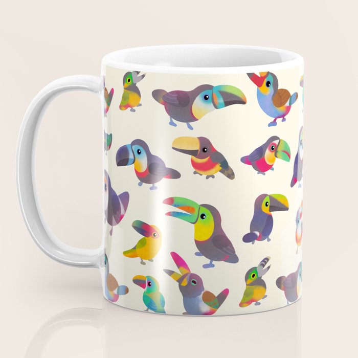 Toucan - pastel Coffee Mug Gallery Image 3