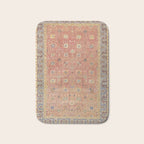 Antique Turkish Coral Koum Kapi  Bath Mat Gallery Image 1
