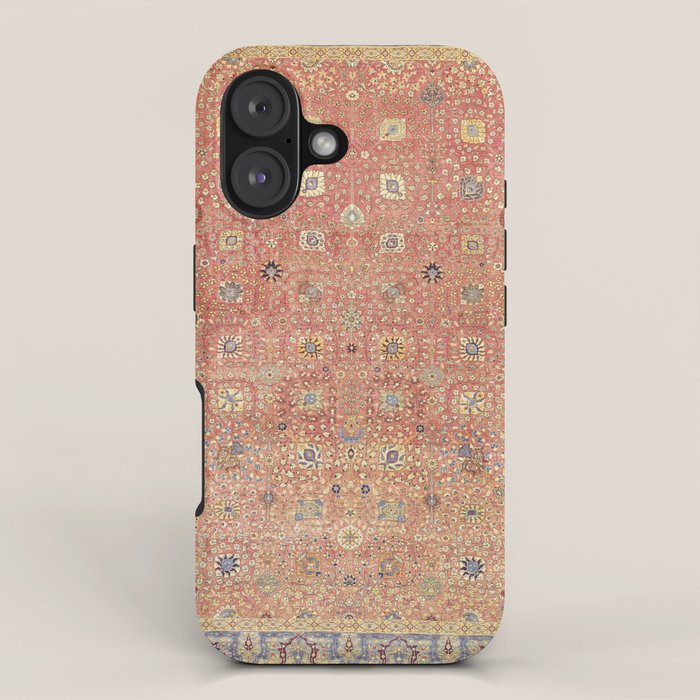 Antique Turkish Coral Koum Kapi  iPhone Case Gallery Image 1