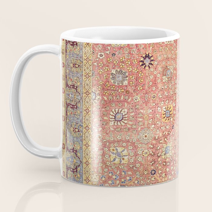 Antique Turkish Coral Koum Kapi  Coffee Mug Gallery Image 3