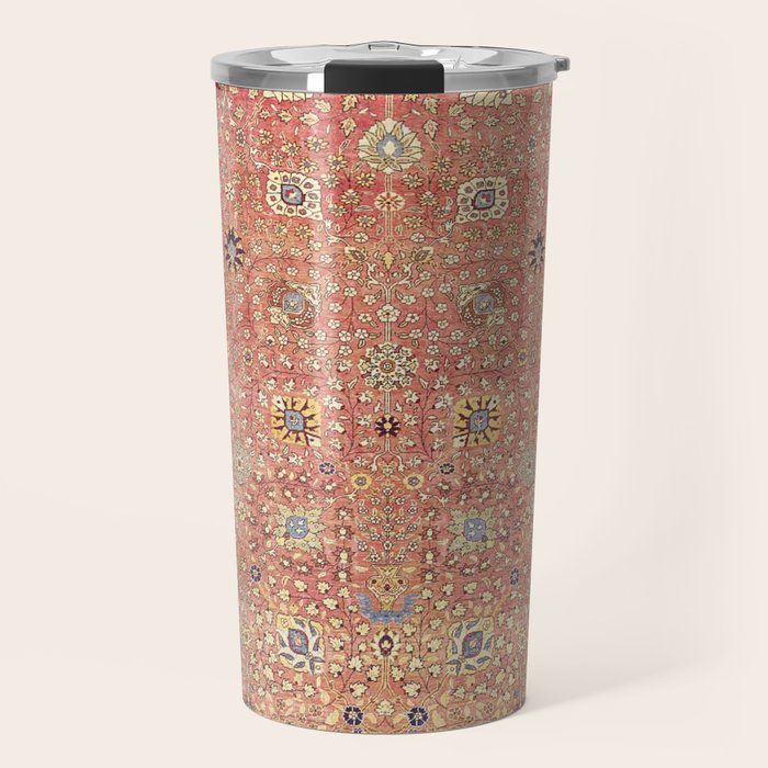Antique Turkish Coral Koum Kapi  Travel Mug Gallery Image 1