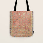 Antique Turkish Coral Koum Kapi  Tote Bag Gallery Image 1