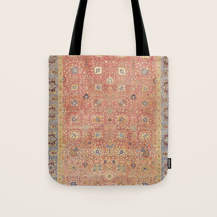 Antique Turkish Coral Koum Kapi  Tote Bag Gallery Image 1