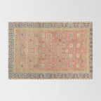 Antique Turkish Coral Koum Kapi  Rug Gallery Image 2
