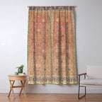 Antique Turkish Coral Koum Kapi  Window Curtain Gallery Image 5