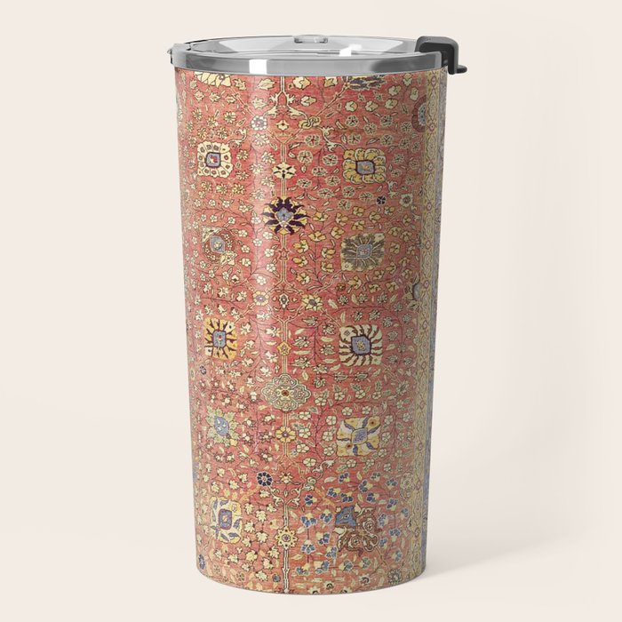 Antique Turkish Coral Koum Kapi  Travel Mug Gallery Image 2