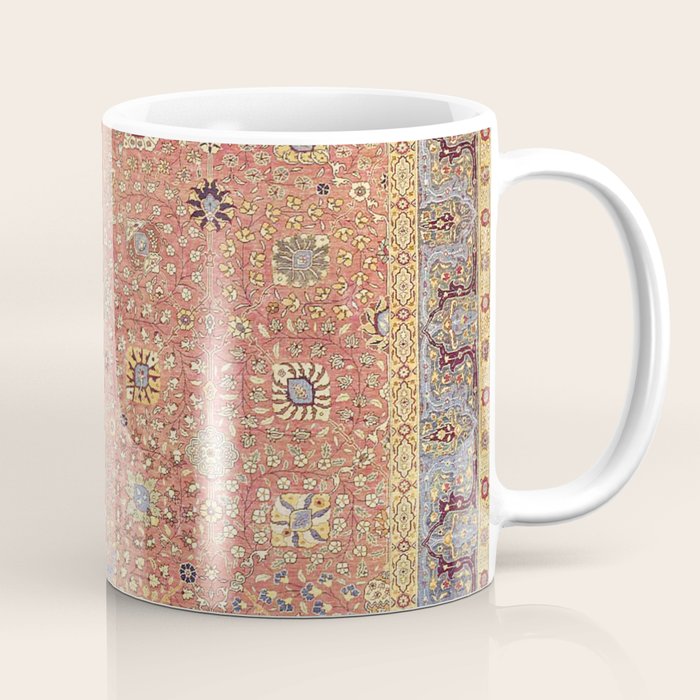 Antique Turkish Coral Koum Kapi  Coffee Mug Gallery Image 1